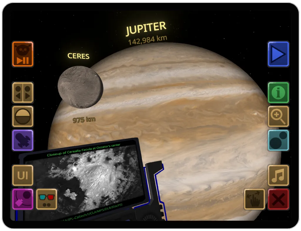 Titans of Space on iPad: gallery screenshot 10