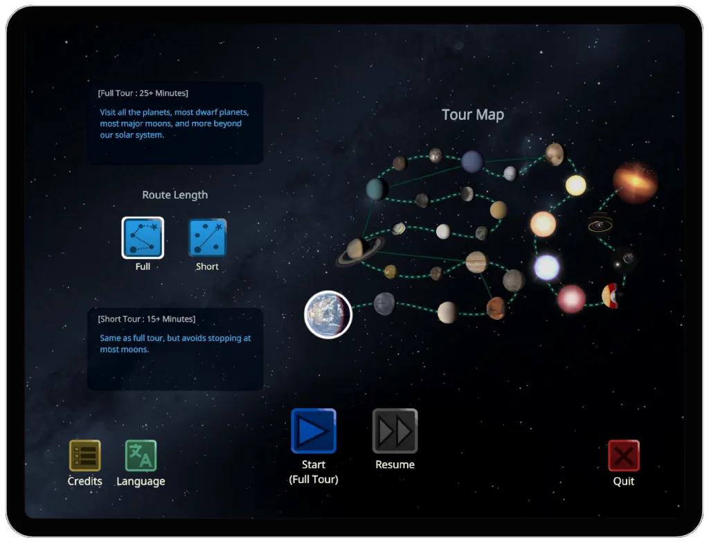 Titans of Space on iPad: gallery screenshot 4