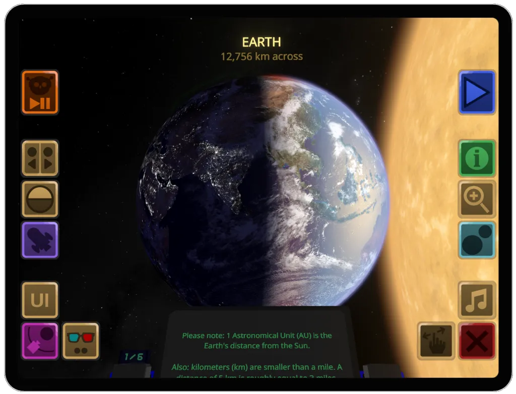 Titans of Space on iPad: gallery screenshot 5